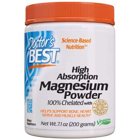 Doctor's Best High Absorption Magnesium, Powder - 200g