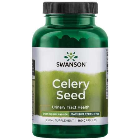 Swanson Celery Seed, 500mg - 180 caps