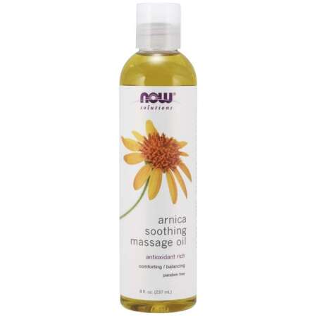 NOW Foods Arnica Soothing Massage Oil - 237 ml.