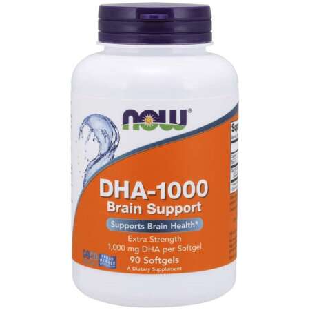 NOW Foods DHA-1000 Brain Support - 90 softgels