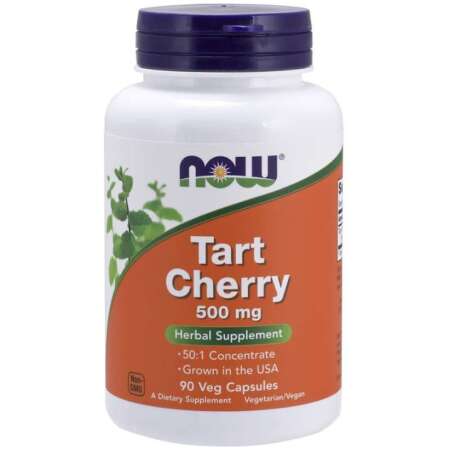 NOW Foods Tart Cherry, 500mg - 90 vcaps