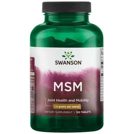 Swanson MSM, 1500mg - 120 tablets