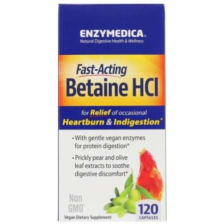 Enzymedica Betaine HCl - 120 caps