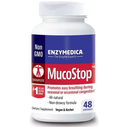 Enzymedica MucoStop - 48 caps