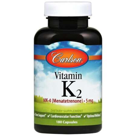 Carlson Labs Vitamin K2 MK-4, 5mg - 180 caps