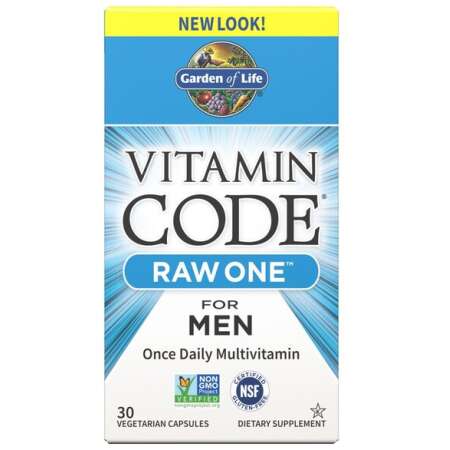 Garden of Life Vitamin Code Raw One for Men - 30 vcaps