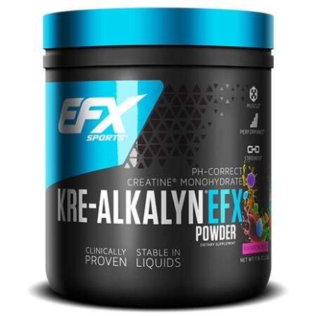 EFX Sports Kre-Alkalyn Powder, Rainbow Blast - 220g