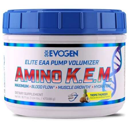 Evogen Amino K.E.M. EAA, Tropical Thunder - 464g
