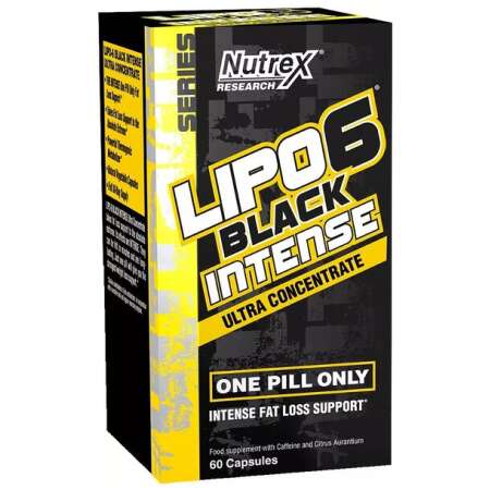 Nutrex Lipo-6 Black Intense Ultra Concentrate - 60 caps