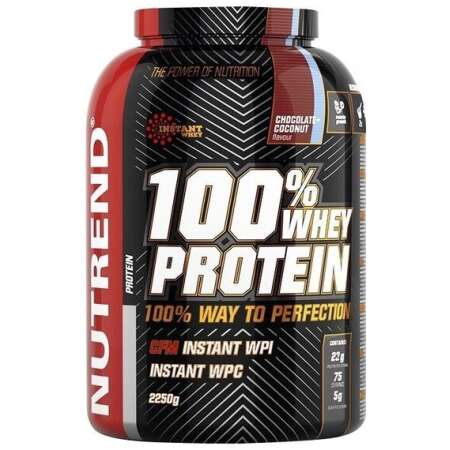 Nutrend 100% Whey Protein, Chocolate Coconut - 2250g
