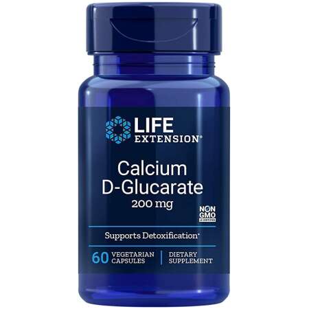 Life Extension Calcium D-Glucarate, 200mg - 60 vcaps