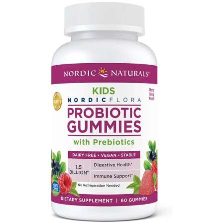 Nordic Naturals Probiotic Gummies Kids, Merry Berry Punch - 60 gummies