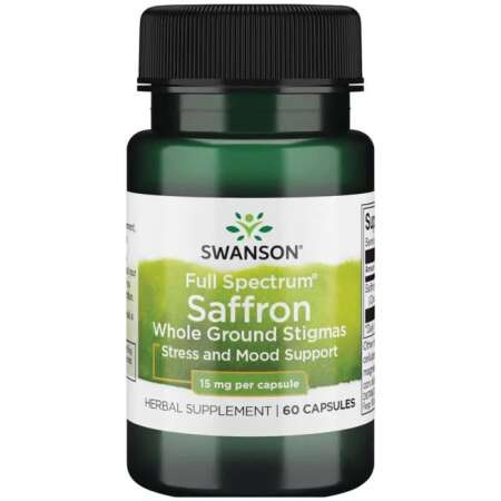 Swanson Full Spectrum Saffron, 15mg - 60 caps