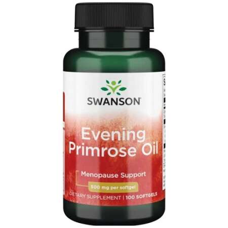 Swanson Evening Primrose Oil, 500mg - 100 softgels