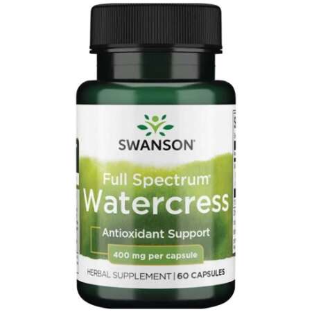 Swanson Full Spectrum Watercress, 400mg - 60 caps