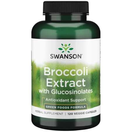 Swanson Broccoli Extract with Glucosinolates - 120 vcaps