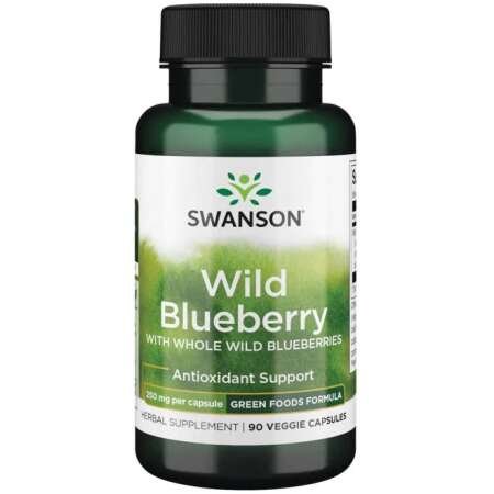 Swanson Wild Blueberry, 250mg - 90 vcaps