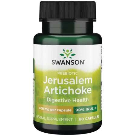Swanson Prebiotic Jerusalem Artichoke, 400mg - 60 caps