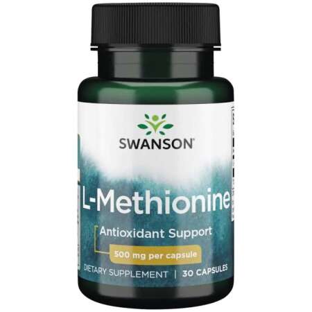 Swanson L-Methionine, 500mg - 30 caps
