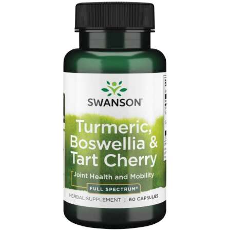 Swanson Turmeric, Boswellia & Tart Cherry - 60 caps