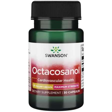 Swanson Octacosanol, Maximum-Strength 20mg - 30 caps