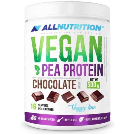 Allnutrition Vegan Pea Protein, Chocolate - 500g