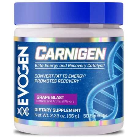 Evogen Carnigen Powder, Grape - 66g