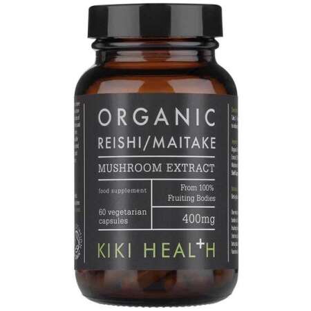 KIKI Health Reishi & Maitake Mushroom Extract - 60 vcaps