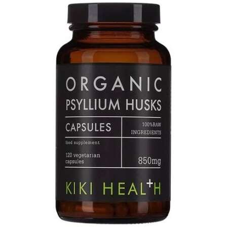 KIKI Health Psyllium Husks - 120 vcaps