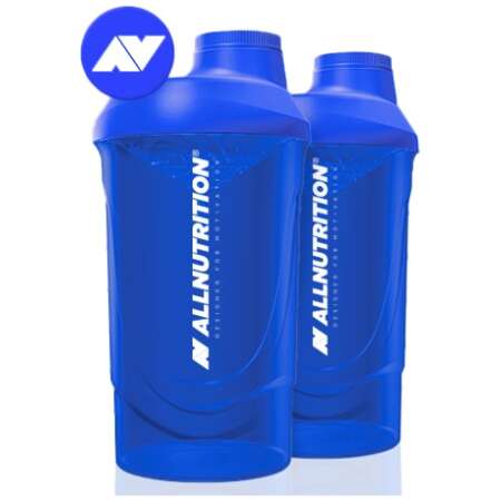 Allnutrition Shaker 2LOGO, Stunning Blue - 600 ml.