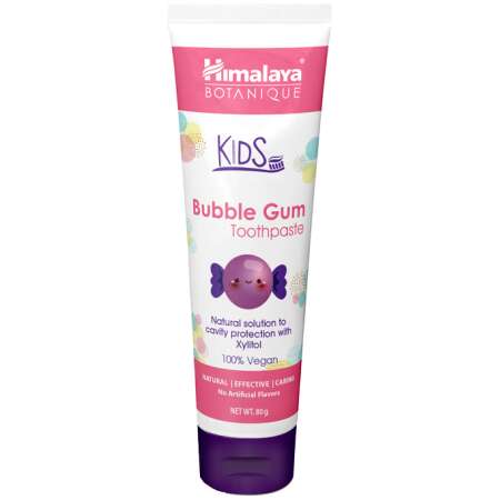 Himalaya Kids Toothpaste, Bubble Gum - 80g