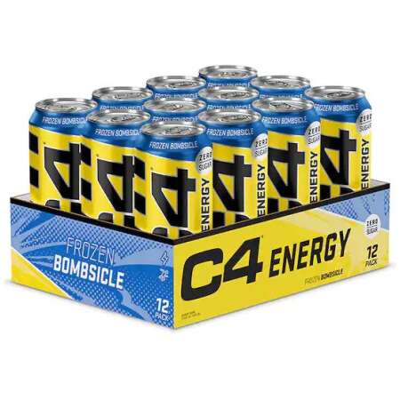 Cellucor C4 Explosive Energy Drink, Frozen Bombsicle - 12 x 500 ml.