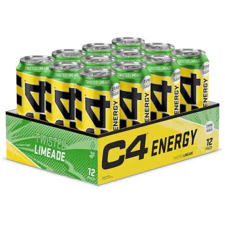 Cellucor C4 Explosive Energy Drink, Twisted Limeade - 12 x 500 ml.