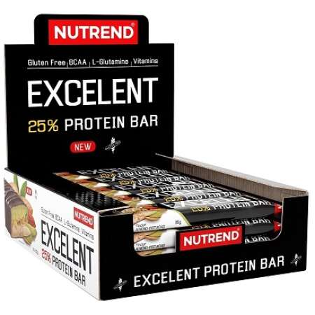 Nutrend Excelent 25% Protein Bar, Vanilla & Pineapple - 18 x 85g