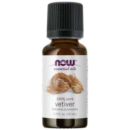 NOW Foods Essential Oil, Vetiver Oil - 10 ml.