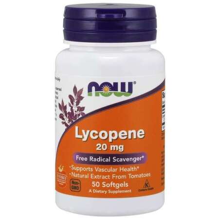 NOW Foods Lycopene, 20mg - 50 softgels