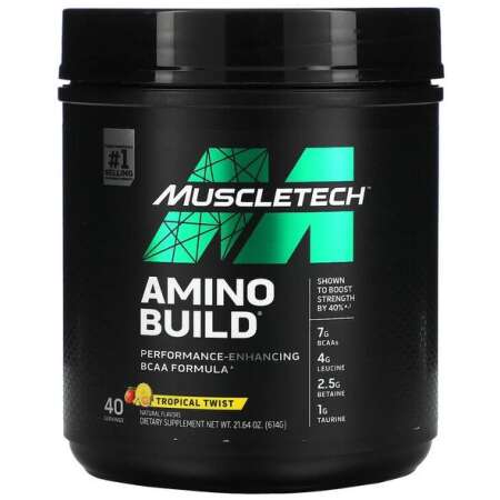 MuscleTech Amino Build, Tropical Twist (EAN 631656715804) - 614g
