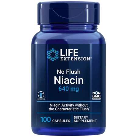 Life Extension No Flush Niacin - 100 caps