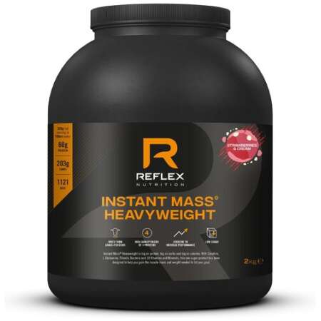 Reflex Nutrition Instant Mass Heavyweight, Strawberries & Cream - 2000g