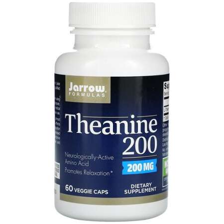 Jarrow Formulas Theanine, 200mg - 60 vcaps
