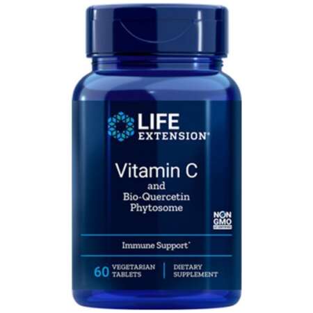 Life Extension Vitamin C and Quercetin Phytosome - 60 vegetarian tabs