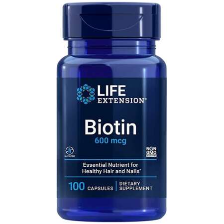 Life Extension Biotin, 600mcg - 100 caps