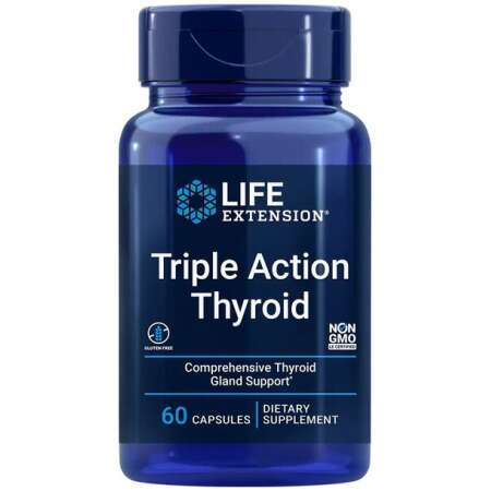 Life Extension Triple Action Thyroid - 60 caps