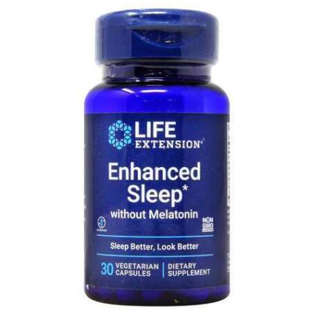 Life Extension Enhanced Sleep without Melatonin - 30 vcaps