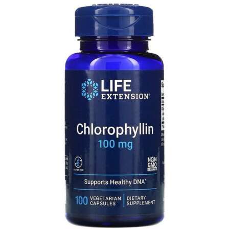 Life Extension Chlorophyllin, 100mg - 100 vcaps