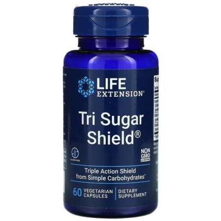 Life Extension Tri Sugar Shield - 60 vcaps