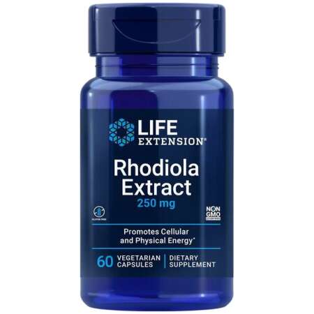 Life Extension Rhodiola Extract, 250mg - 60 vcaps