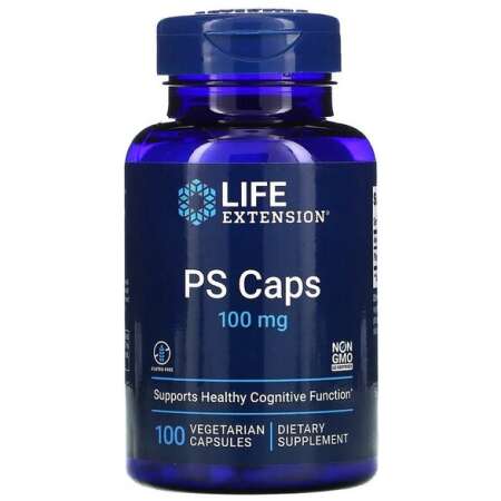 Life Extension PS Caps, 100mg - 100 vcaps