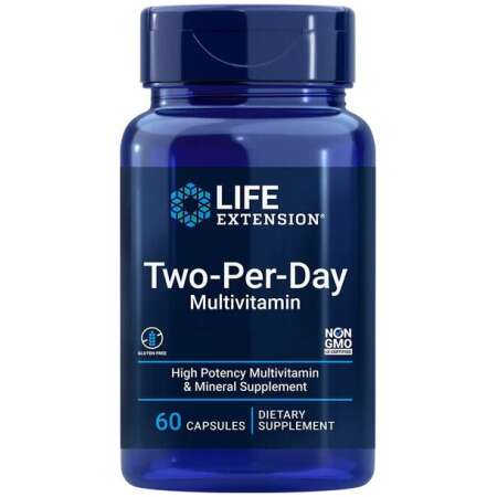 Life Extension Two-Per-Day, Multivitamin - 60 caps