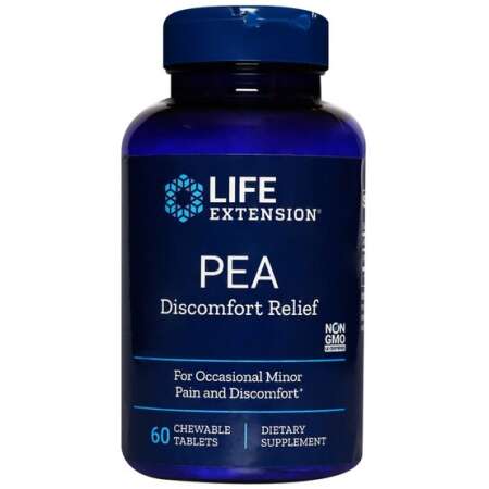 Life Extension PEA Discomfort Relief - 60 chewable tablets